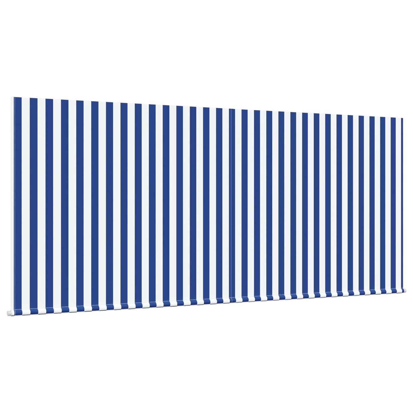 vidaXL Einziehbare Markise Blau und Weiß 300 x 200 cm