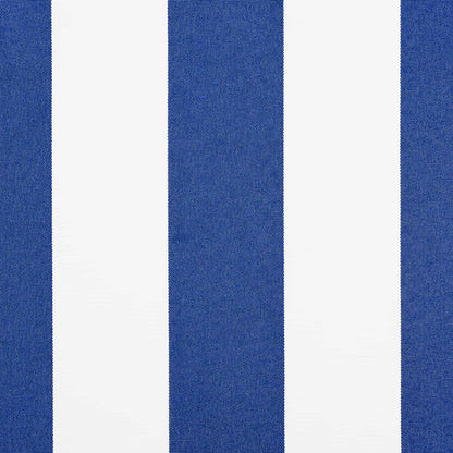 vidaXL Einziehbare Markise Blau und Weiß 300 x 200 cm