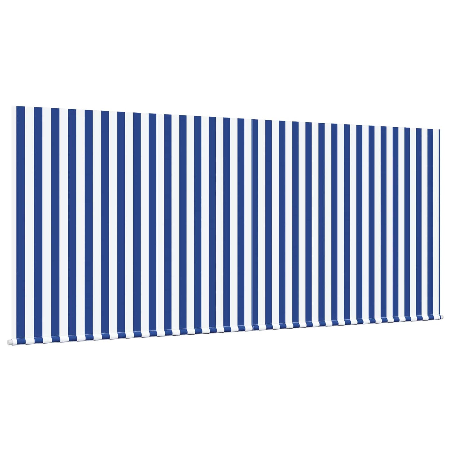 vidaXL Einziehbare Markise Blau und Weiß 300 x 200 cm