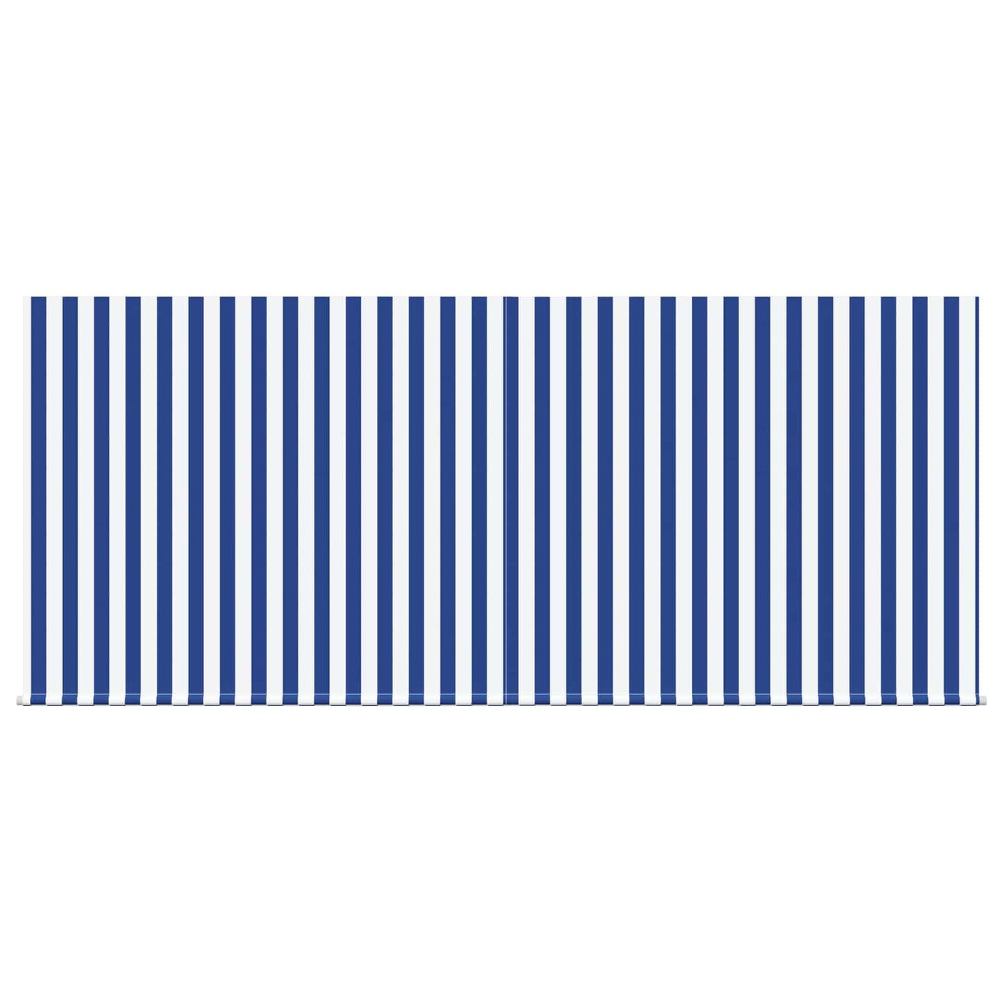 vidaXL Einziehbare Markise Blau und Weiß 300 x 200 cm