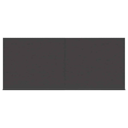 vidaXL Einziehbare Markise Gestreift Anthrazit 300 x 200 cm Stoff