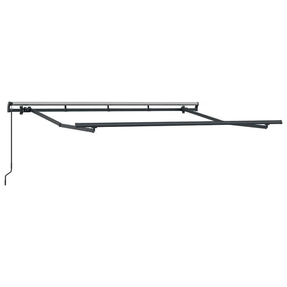 vidaXL Einziehbare Markise Weiß 300 x 200 cm Polyester und Aluminium