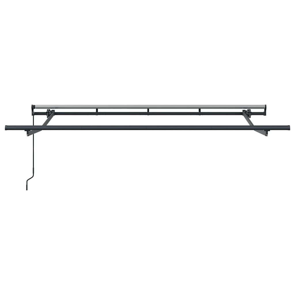 vidaXL Einziehbare Markise Weiß 300 x 200 cm Polyester und Aluminium