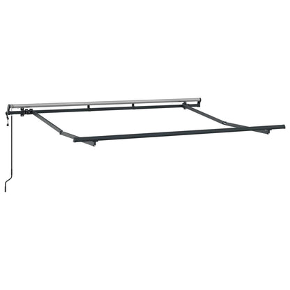 vidaXL Einziehbare Markise Weiß 300 x 200 cm Polyester und Aluminium