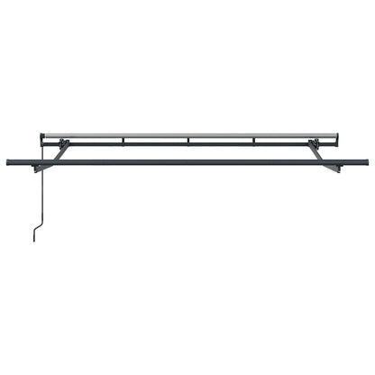 vidaXL Einziehbare Markise Rot 350 x 200 cm Stoff