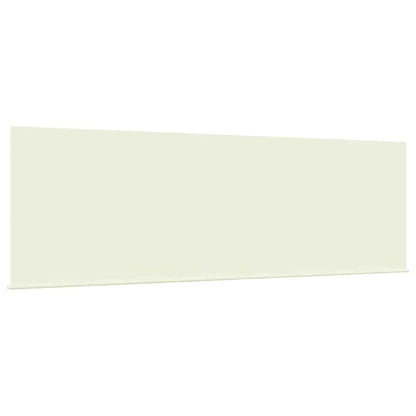 vidaXL Einziehbare Markise Creme 400 x 200 cm Polyester und Aluminium