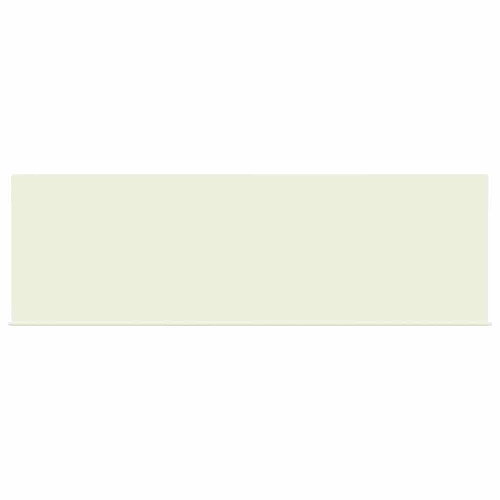 vidaXL Einziehbare Markise Creme 400 x 200 cm Polyester und Aluminium