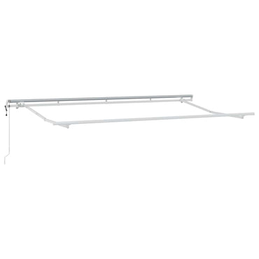 vidaXL Einziehbare Markise Creme 400 x 200 cm Polyester und Aluminium