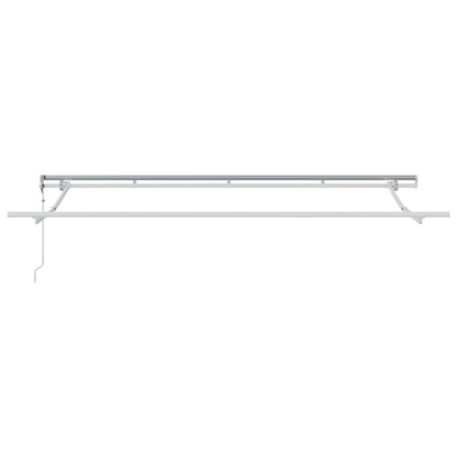 vidaXL Einziehbare Markise Creme 400 x 200 cm Polyester und Aluminium
