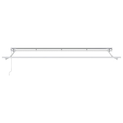 vidaXL Einziehbare Markise Anthrazit 400 x 200 cm Stoff