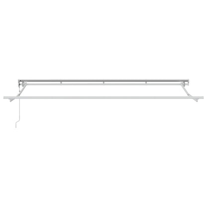 vidaXL Einziehbare Markise Anthrazit 400 x 200 cm Stoff