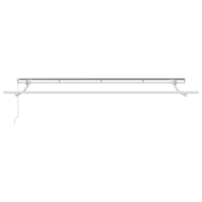vidaXL Einziehbare Markise Anthrazit 400 x 200 cm Stoff