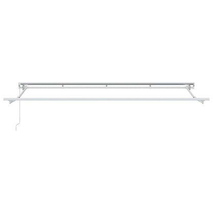 vidaXL Einziehbare Markise Braun 400x200 cm Stoff