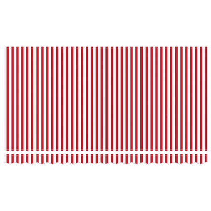 vidaXL Einziehbare Markise Rot 400 x 200 cm Stoff