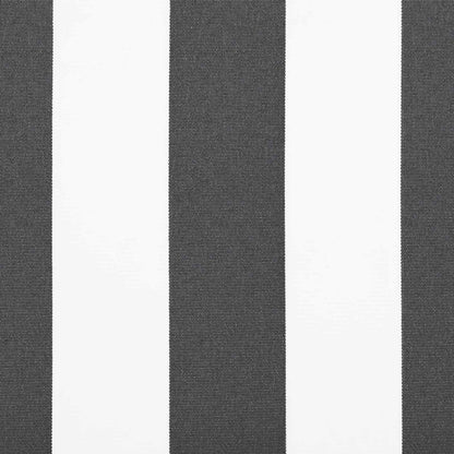 Einziehbare Markise Anthrazit und Weiß 300 x 250 cm