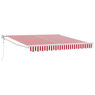 vidaXL Einziehbare Markise Rot 300 x 250 cm Stoff