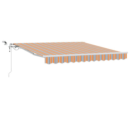 vidaXL Einziehbare Markise Mehrfarbig 300 x 250 cm