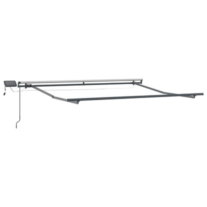 vidaXL Einziehbare Markise Mehrfarbig 300 x 250 cm Stoff
