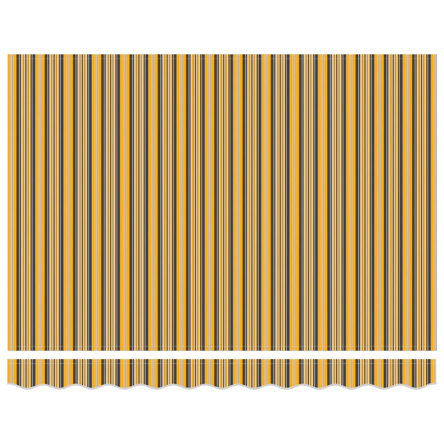 vidaXL Einziehbare Markise Mehrfarbig 300 x 250 cm Stoff
