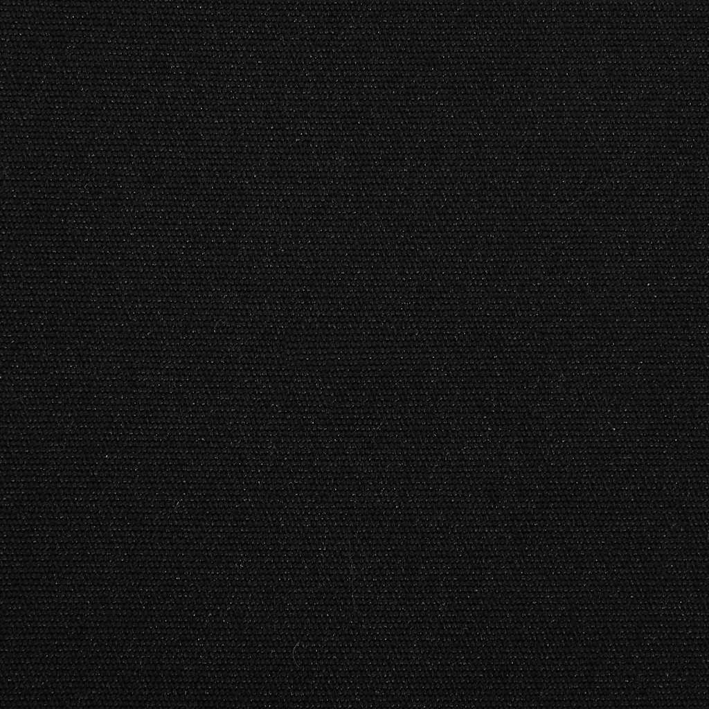 vidaXL Markise Schwarz 3 x 2,5 m Polyester und Metall