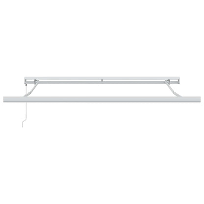 vidaXL Einziehbare Markise Schwarz 300 x 250 cm Stoff und Metall