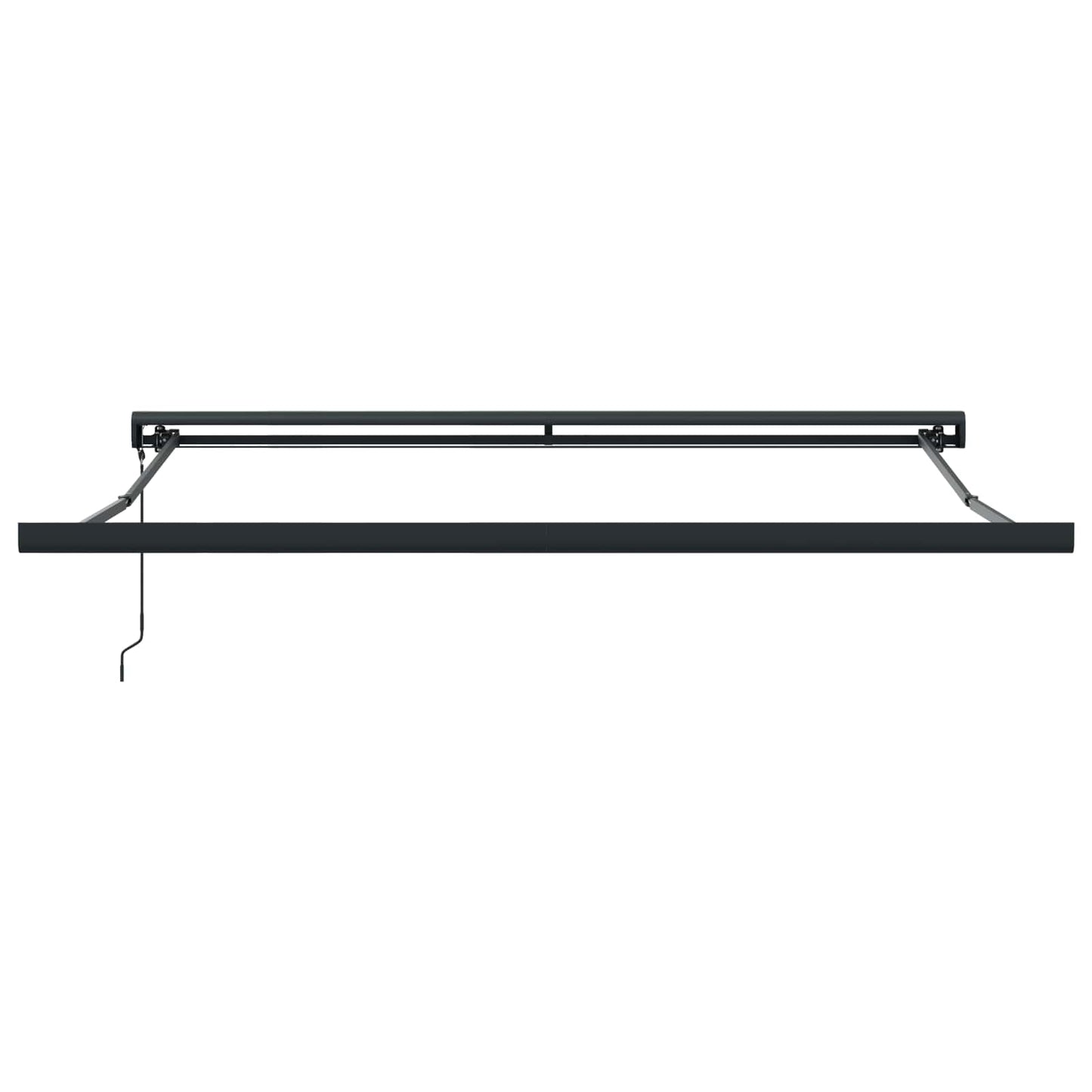 vidaXL Markise Schwarz 300 x 250 x 165 cm Polyester und Aluminium