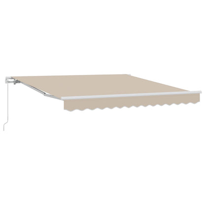 vidaXL Markise Beige 300 x 250 x 165 cm Polyester