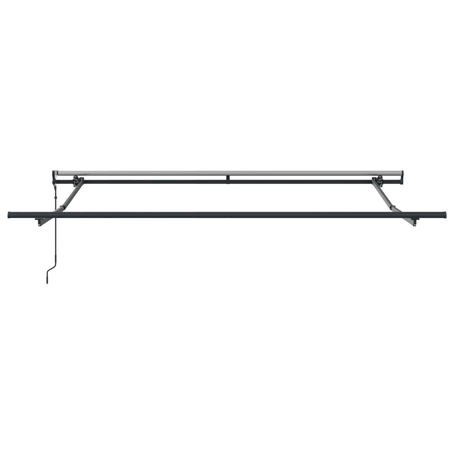 vidaXL Einziehbare Markise Beige 300 x 250 cm Stoff und Aluminium