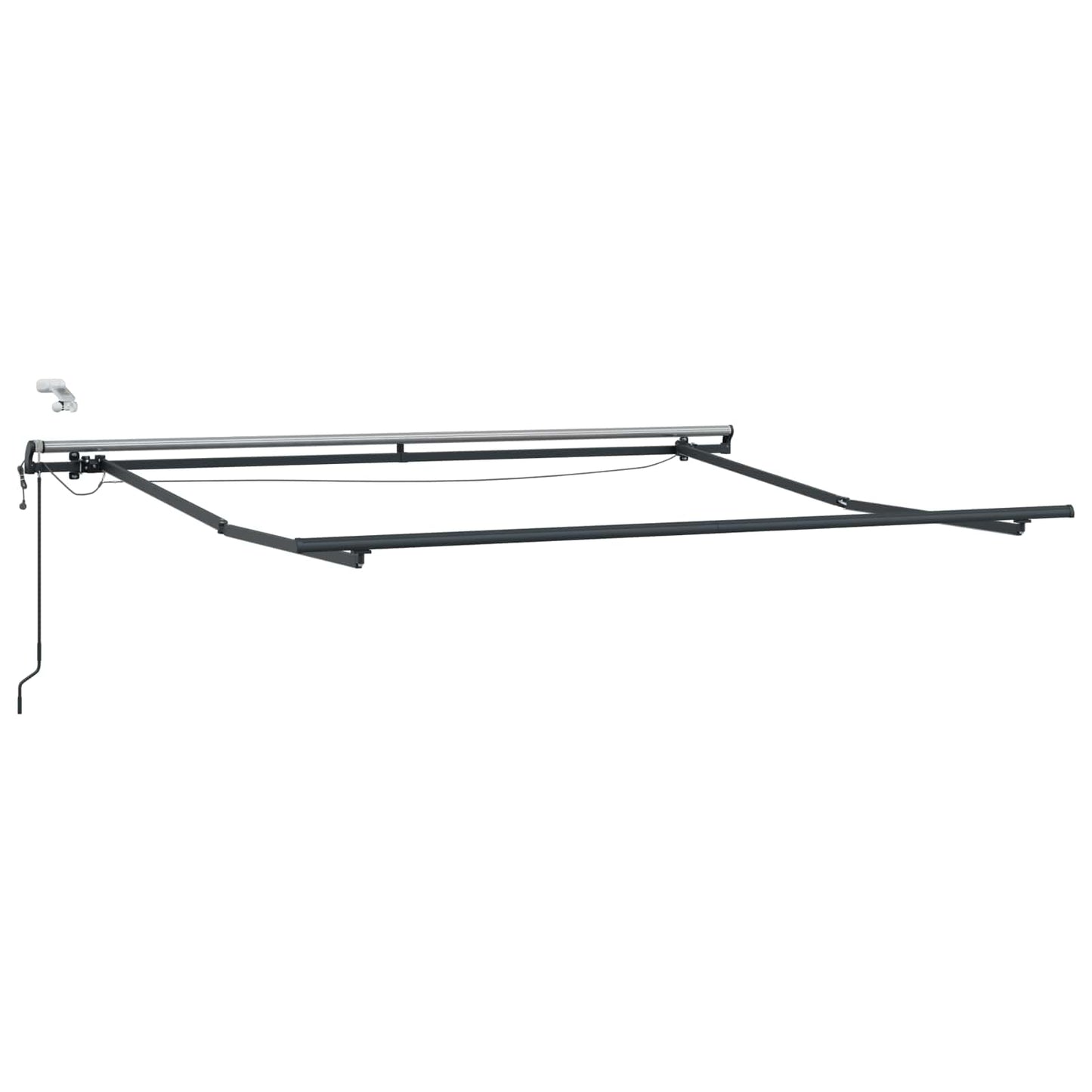 vidaXL Einziehbare Markise mit Beige 300 x 250 cm Stoff
