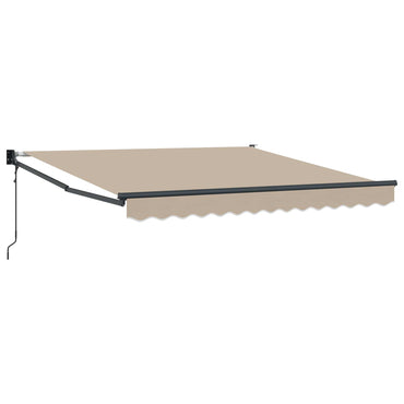 vidaXL Markise Beige 300 x 250 x 165 cm Polyester