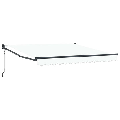 vidaXL Markise Weiß 300 x 250 x 165 cm Polyester