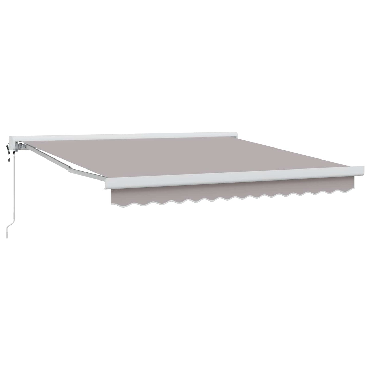 vidaXL Markise Hellgrau 300 x 250 x 165 cm Polyester und Aluminium