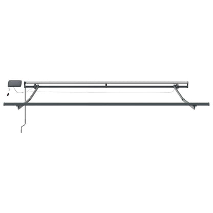 vidaXL Einziehbare Markise Rot 300 x 250 cm Stoff