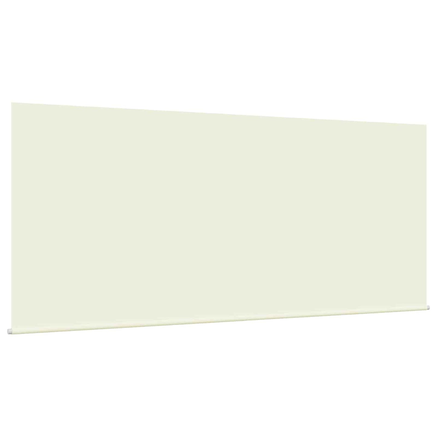 Einziehbare Markise Creme 350 x 250 cm Polyester und Aluminium