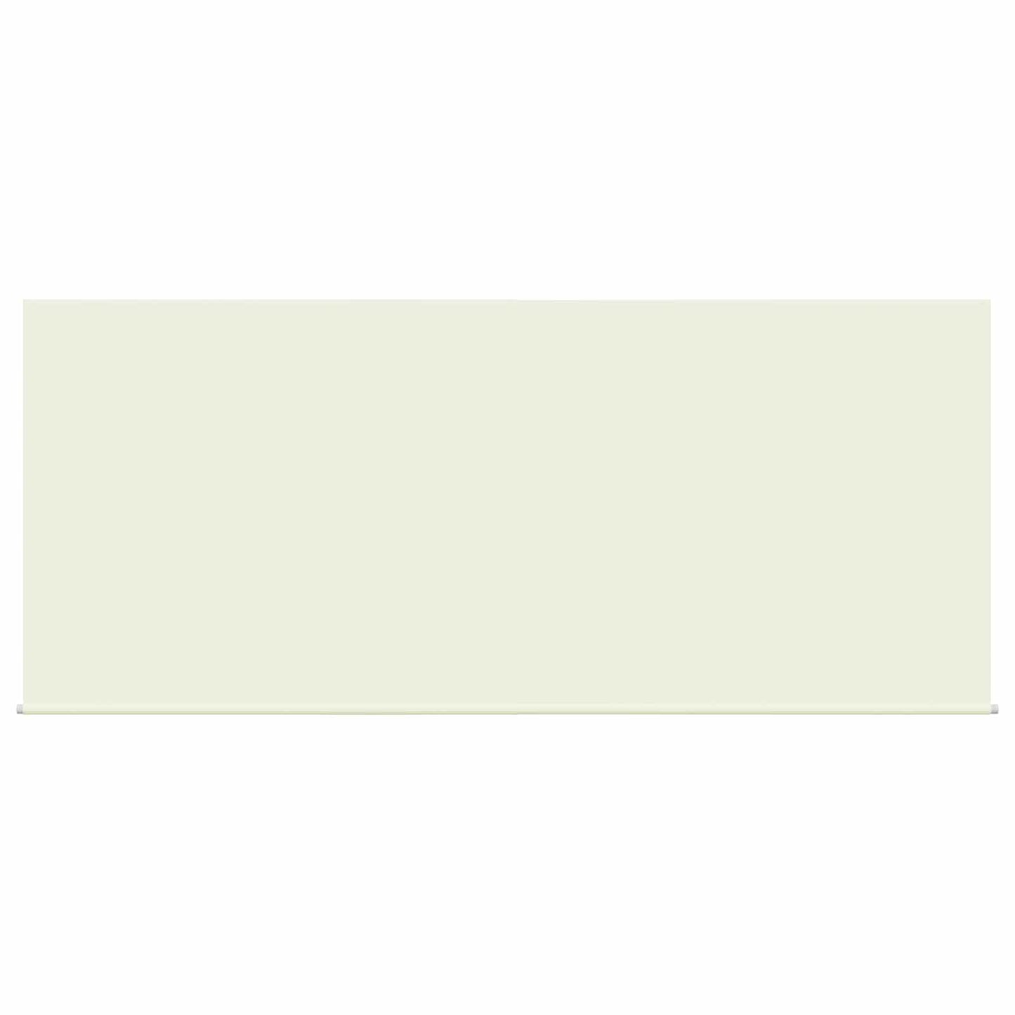 Einziehbare Markise Creme 350 x 250 cm Polyester und Aluminium