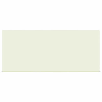 Einziehbare Markise Creme 350 x 250 cm Polyester und Aluminium