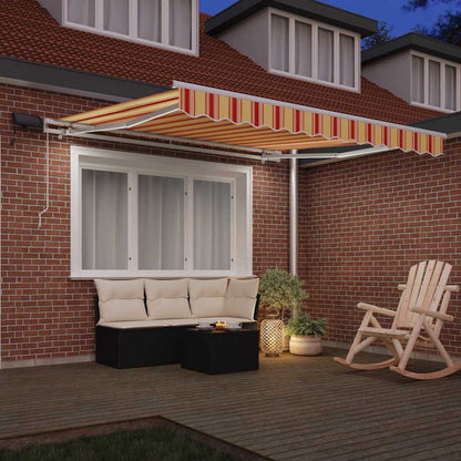 vidaXL Einziehbare Markise mit 350 x 250 cm Stoff