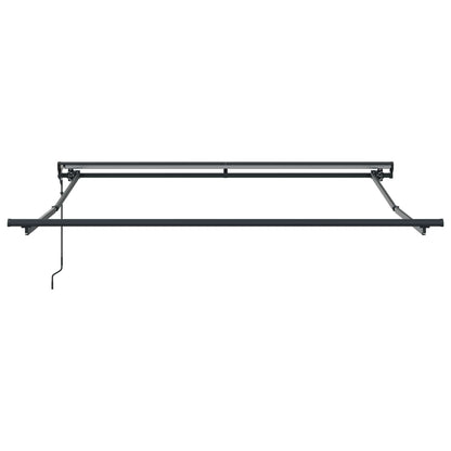 vidaXL Einziehbare Markise Rot und Weiß 350 x 250 cm