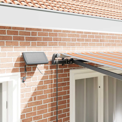 Einziehbare Markise Mehrfarbig 350 x 250 cm Stoff