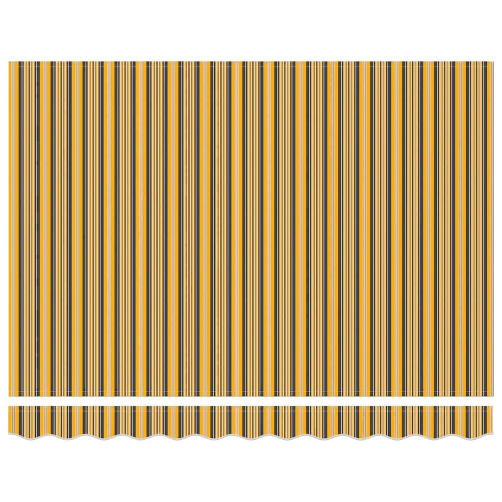 Einziehbare Markise mit 350 x 250 cm Stoff