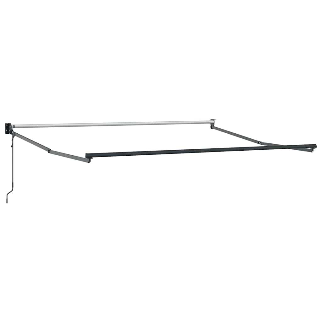 vidaXL Einziehbare Markise Mehrfarbig 350 x 250 cm