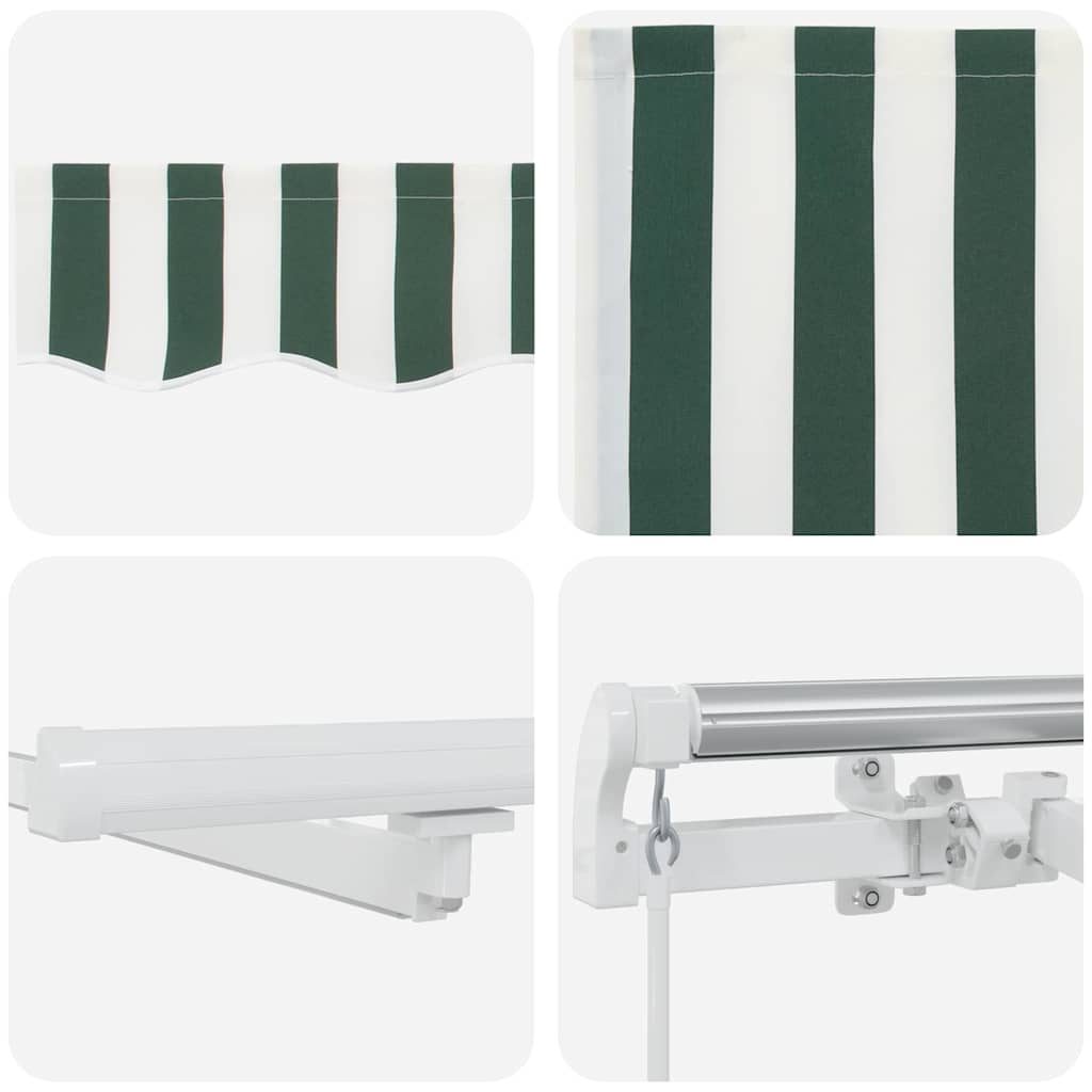 vidaXL Store banne rétractable avec tissu de 350 x 250 cm