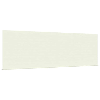 Einziehbare Markise Creme 400 x 300 cm Polyester und Aluminium