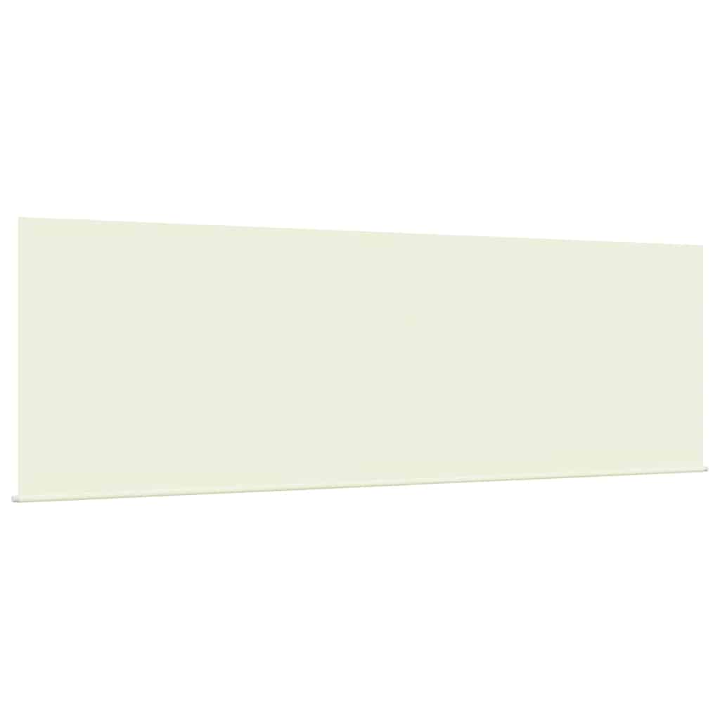 vidaXL Einziehbare Markise Creme 400 x 300 cm Polyester und Aluminium