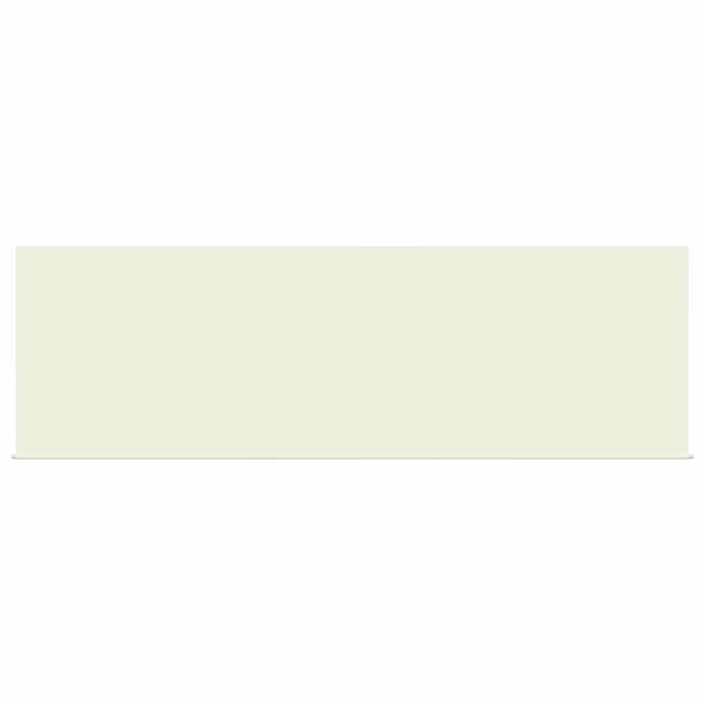 vidaXL Einziehbare Markise Creme 400 x 300 cm Polyester und Aluminium