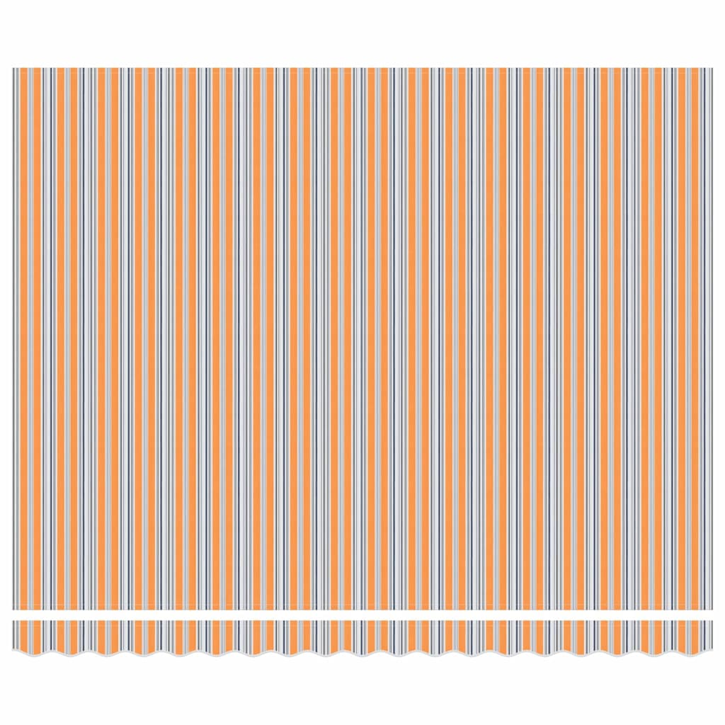 vidaXL Auvent rétractable multicolore 400 x 300 cm