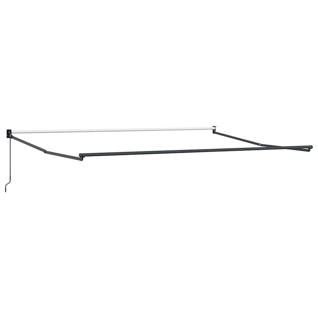 vidaXL Einziehbare Markise Beige 400 x 300 cm Polyester und Aluminium