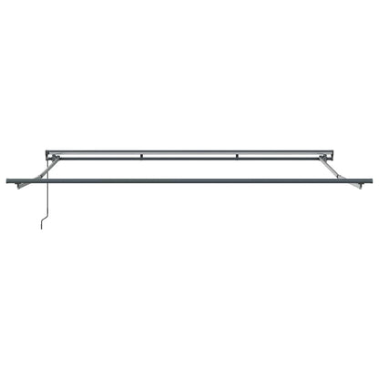 vidaXL Einziehbare Markise Beige 400 x 300 cm Polyester und Metall