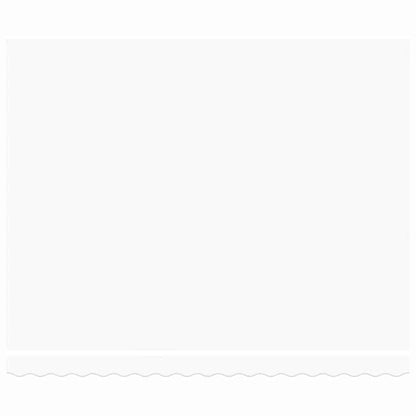 vidaXL Einziehbare Markise Weiß 400 x 300 cm Polyester und Metall