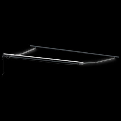 Markisenstoff mit Hellgrau 400 x 300 cm Polyester